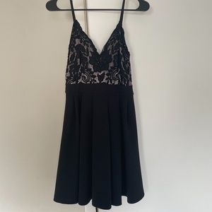 Black Dress with Lace
